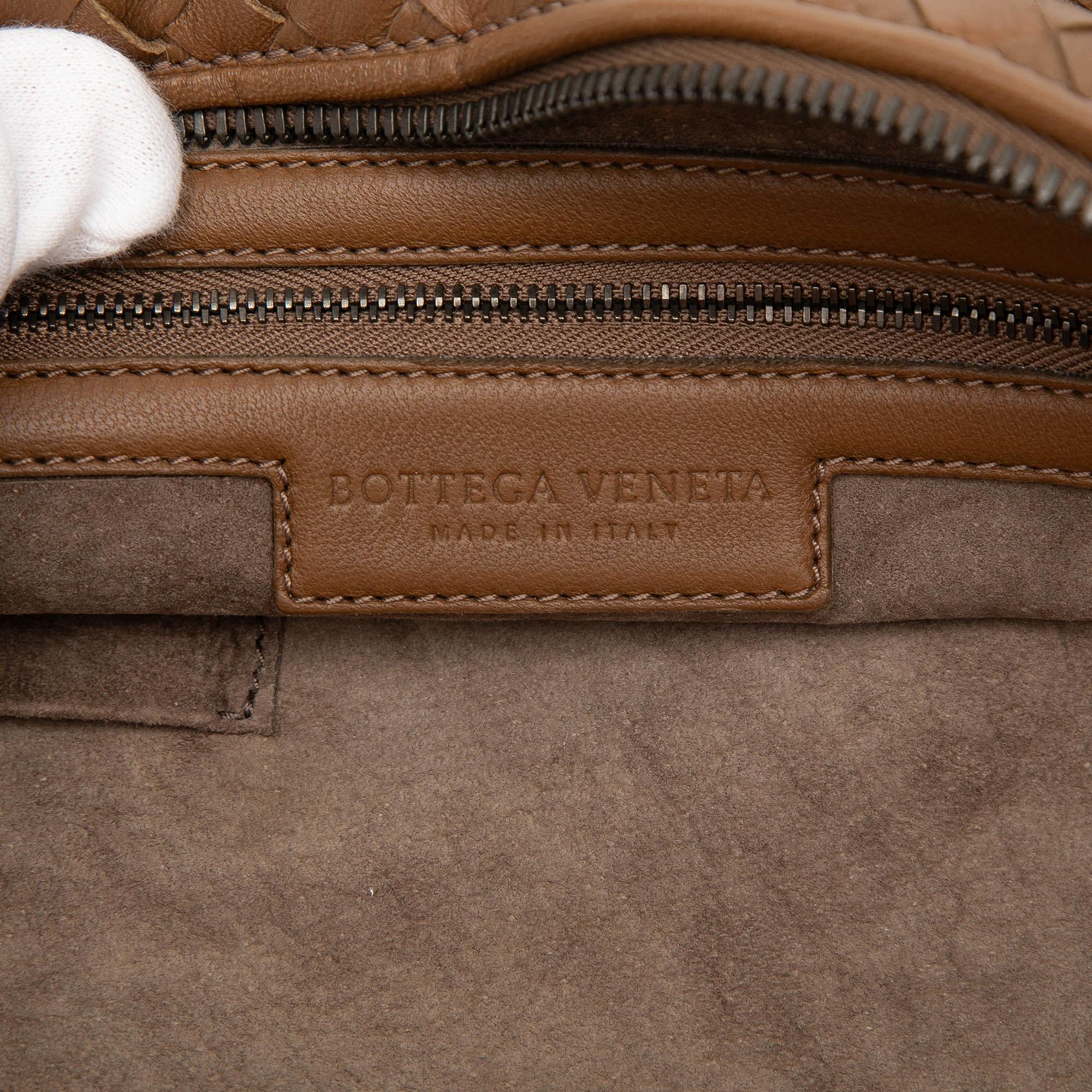 Bottega Veneta Nappa Intrecciato Nodini Crossbody
