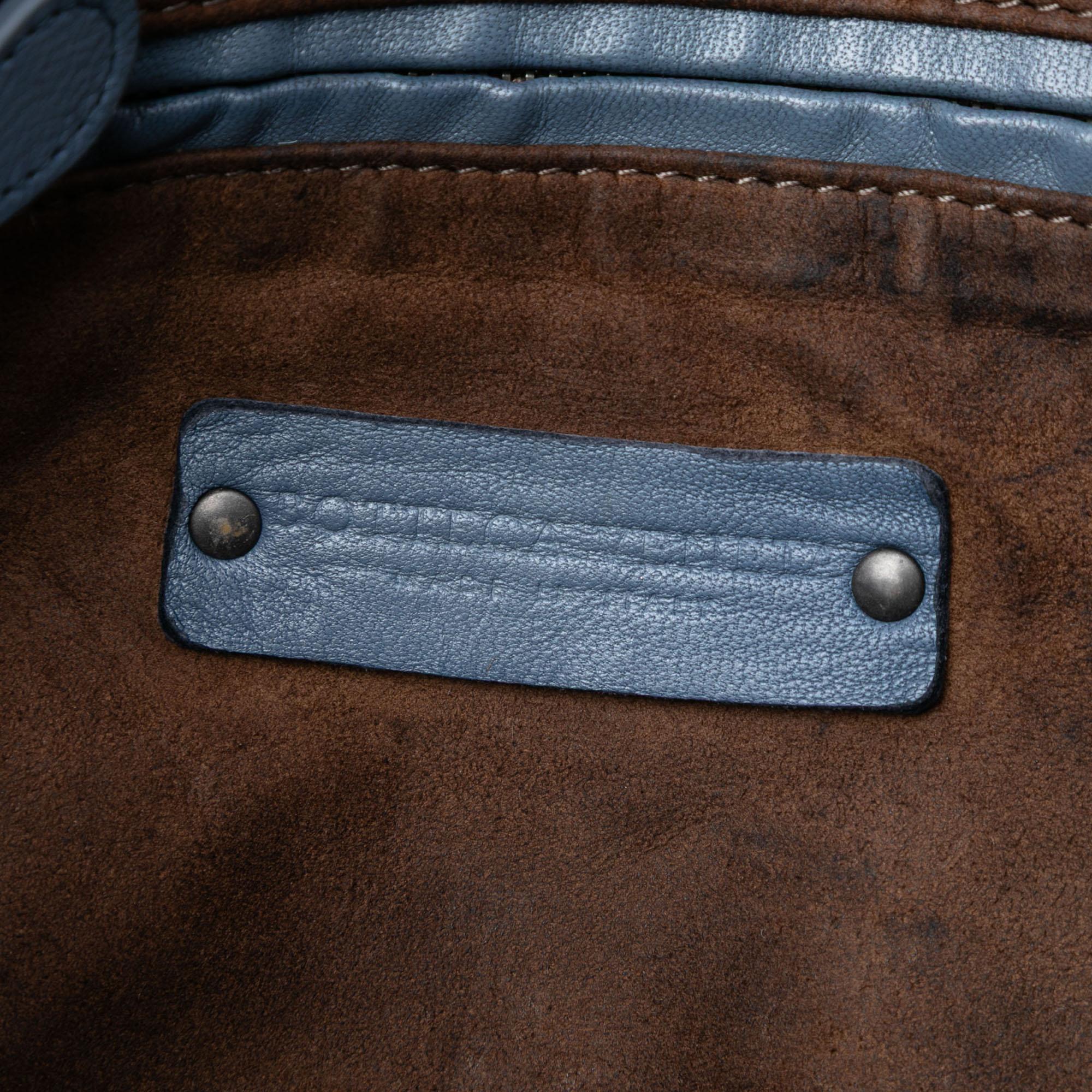 Bottega Veneta Nappa Intrecciato Nodini Crossbody