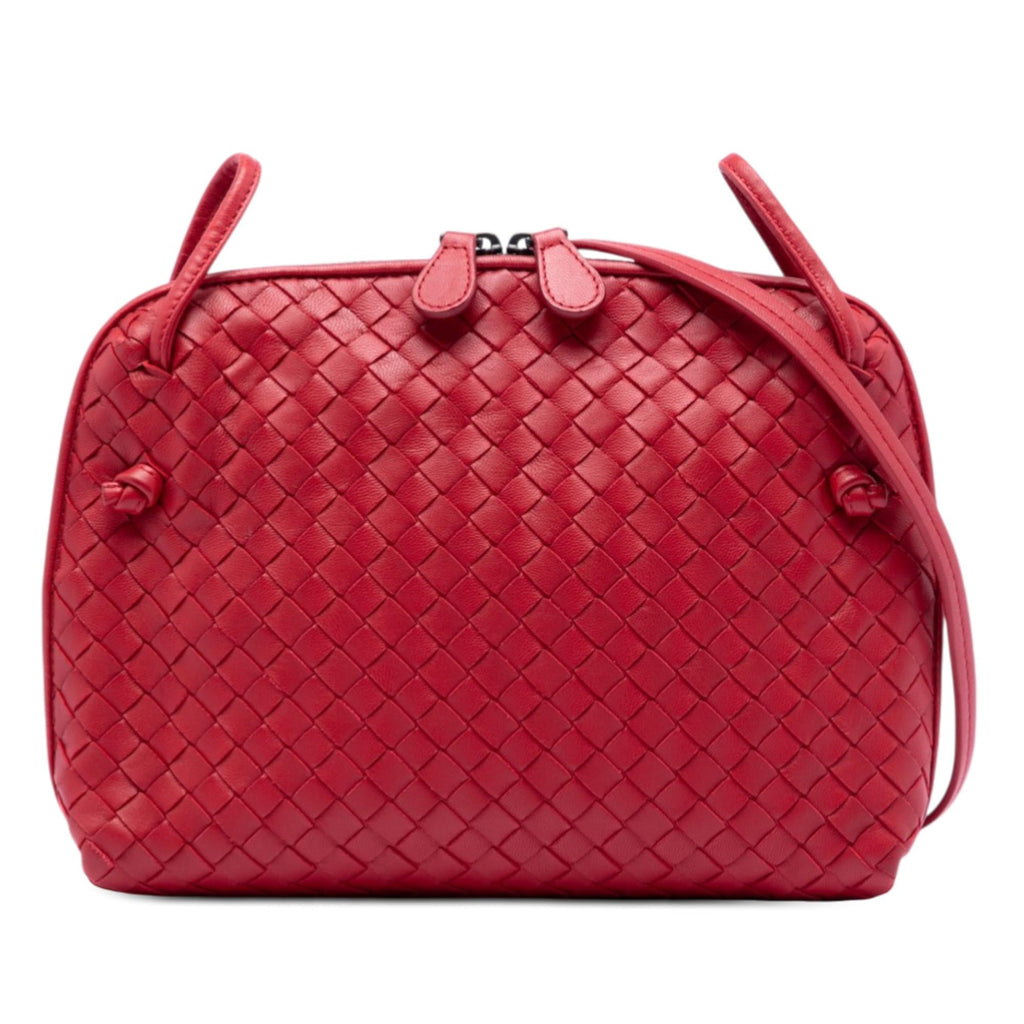 Bottega Veneta Nappa Intrecciato Nodini Crossbody