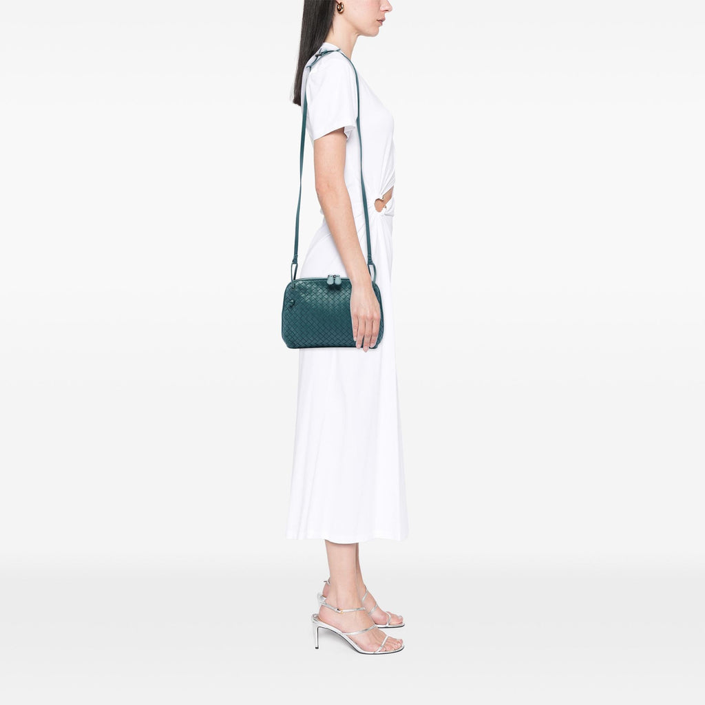 Bottega Veneta Nappa Intrecciato Nodini Crossbody