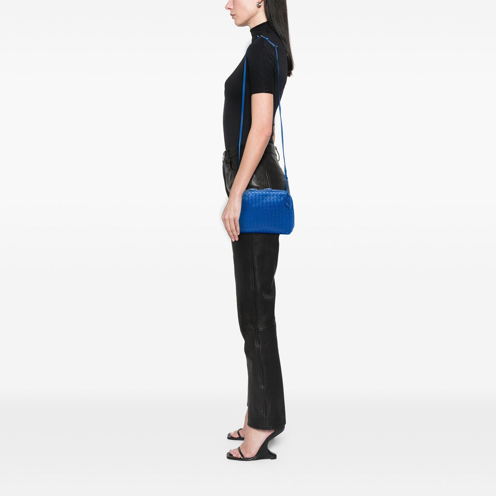Bottega Veneta Nappa Intrecciato Nodini Crossbody