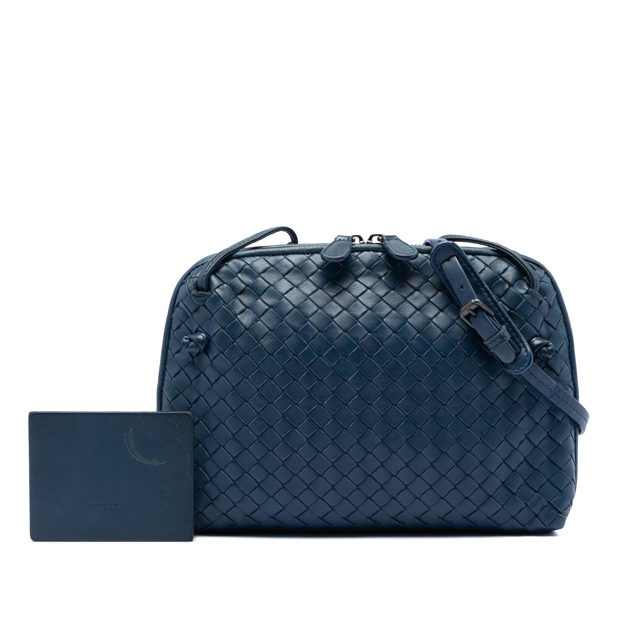 Bottega Veneta Nappa Intrecciato Nodini Crossbody