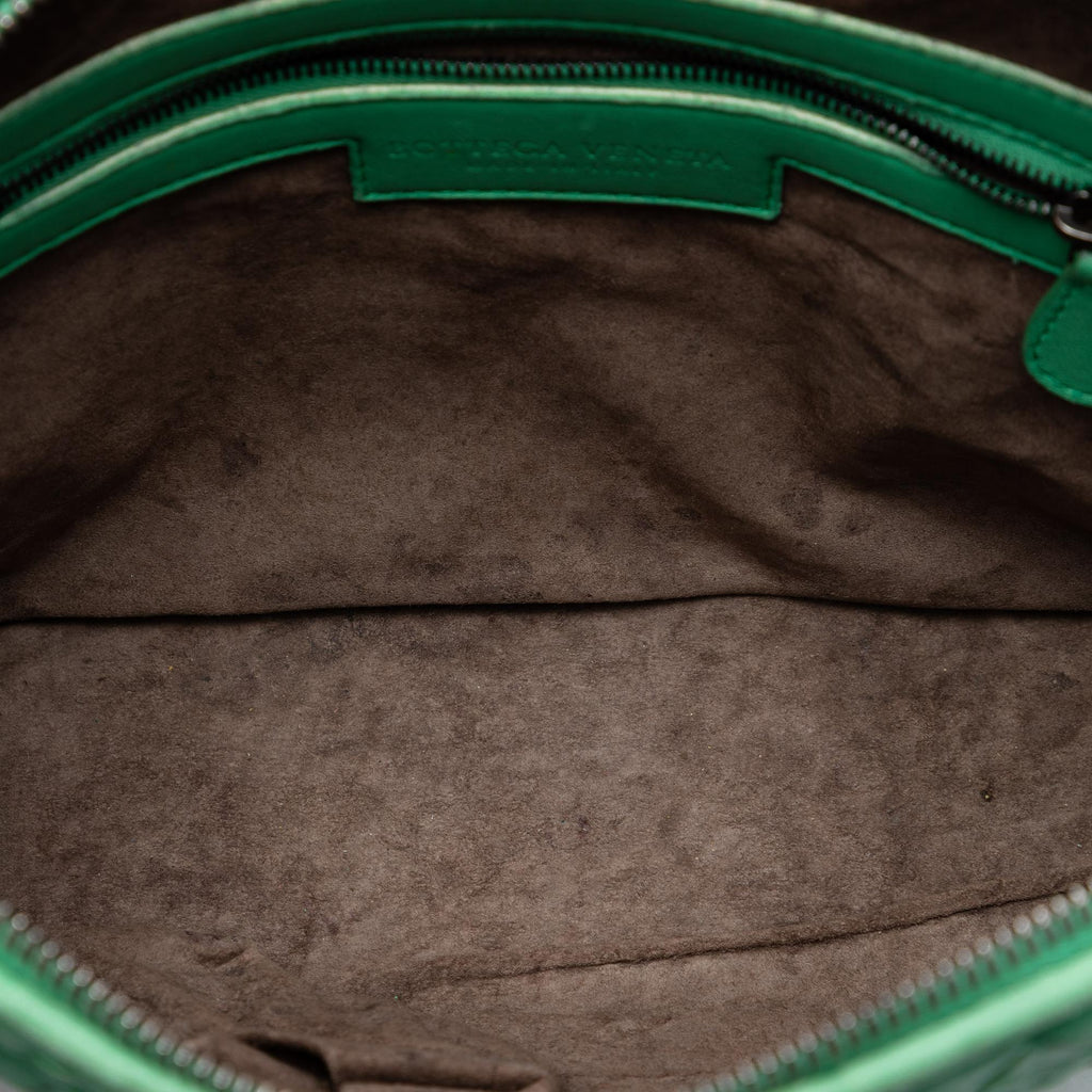 Bottega Veneta Nappa Intrecciato Nodini Crossbody