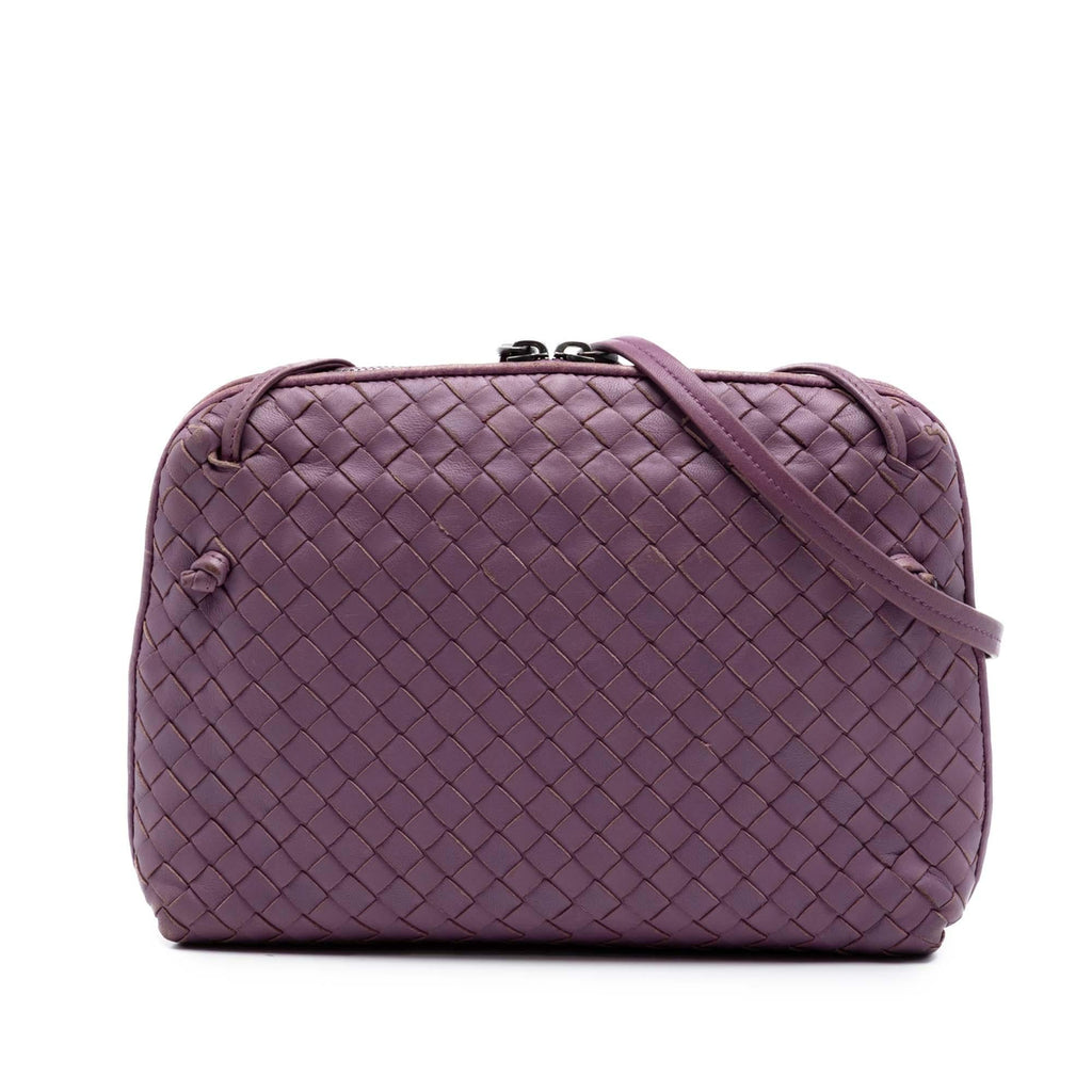 Bottega Veneta Nappa Intrecciato Nodini Crossbody