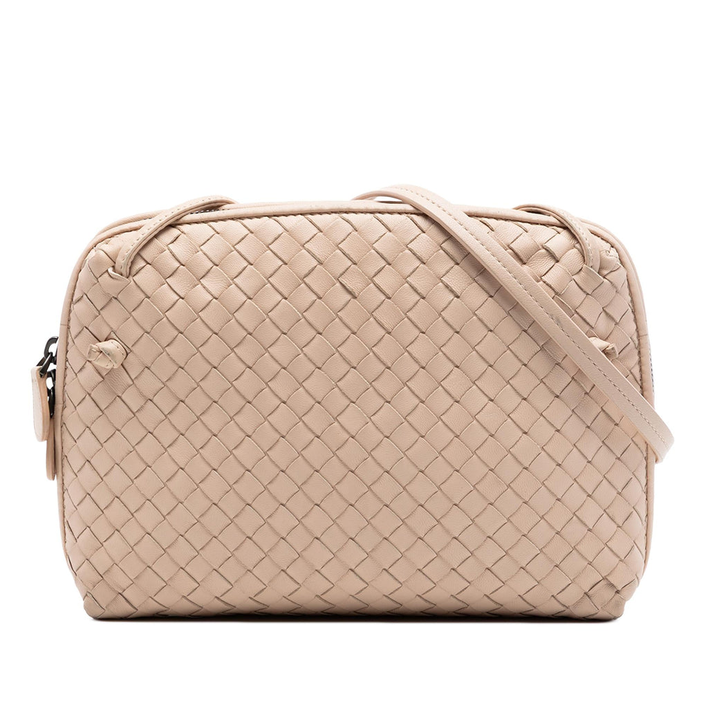 Bottega Veneta Nappa Intrecciato Nodini Crossbody