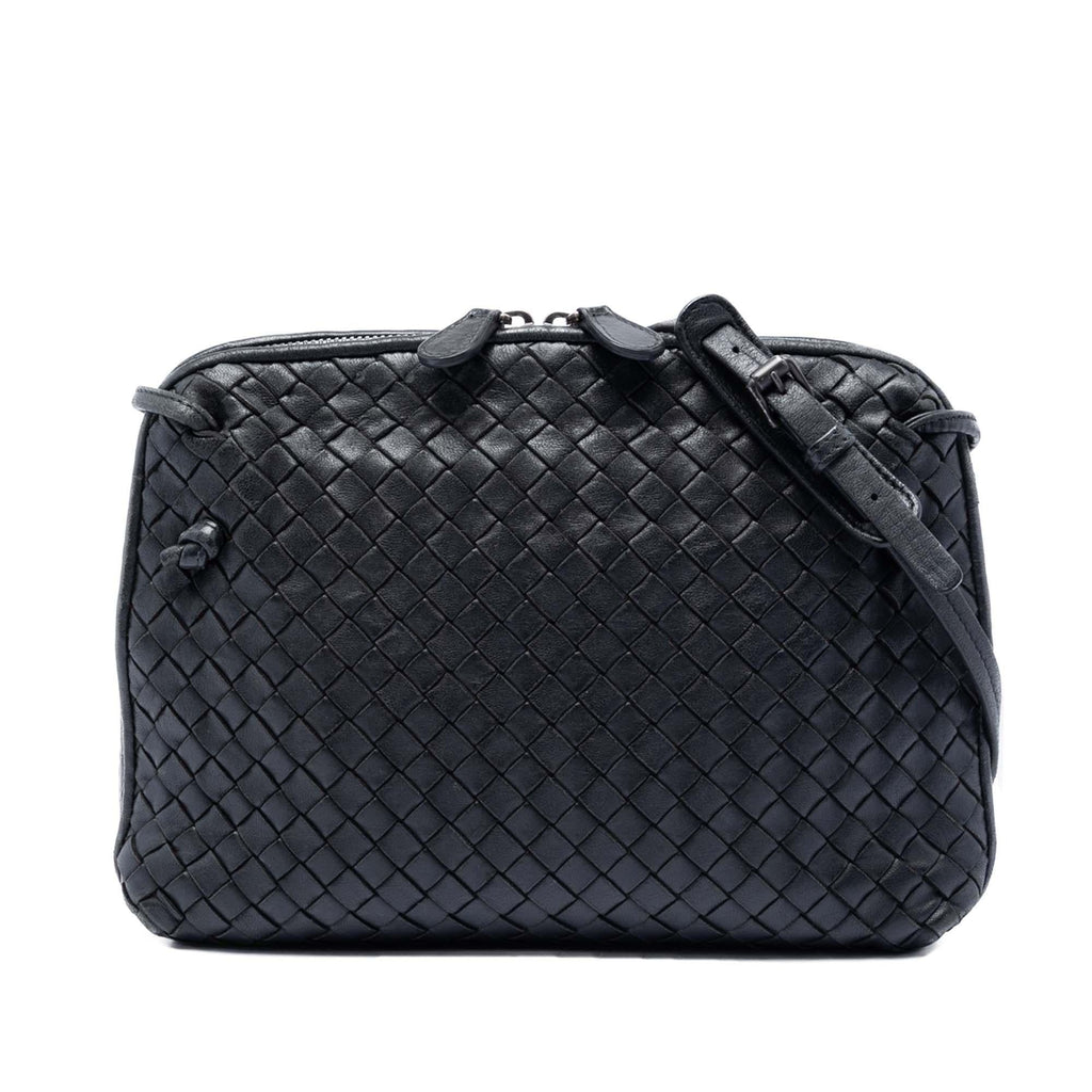 Bottega Veneta Nappa Intrecciato Nodini Crossbody