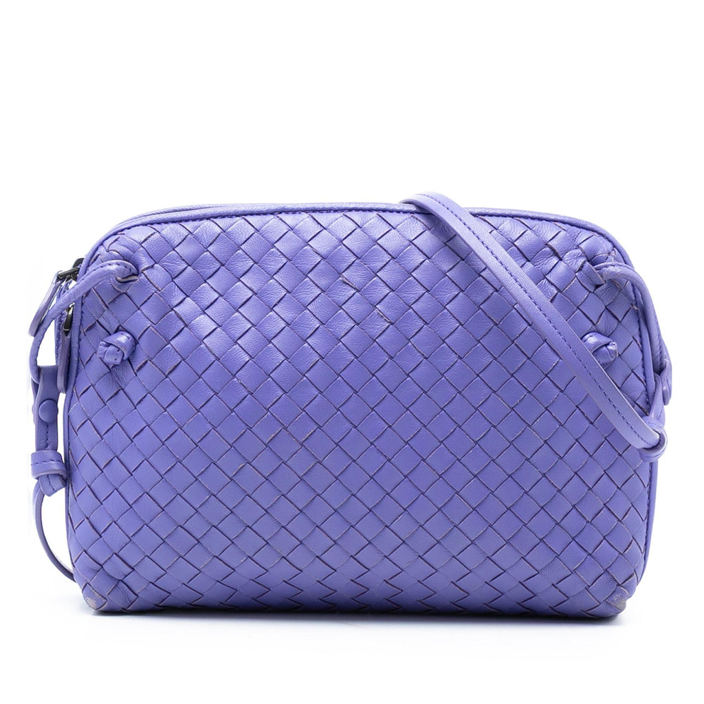 Bottega Veneta Nappa Intrecciato Nodini Crossbody
