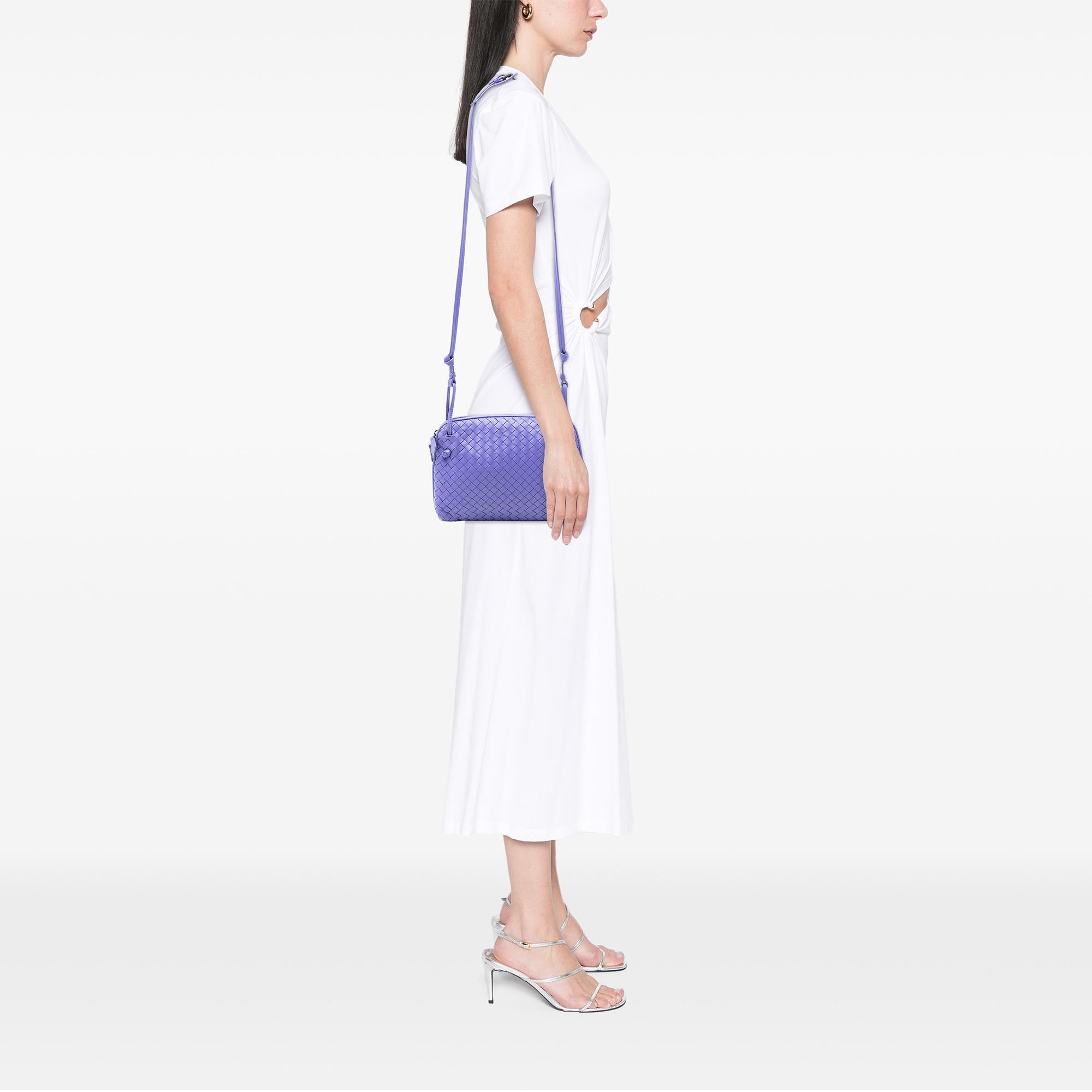 Bottega Veneta Nappa Intrecciato Nodini Crossbody