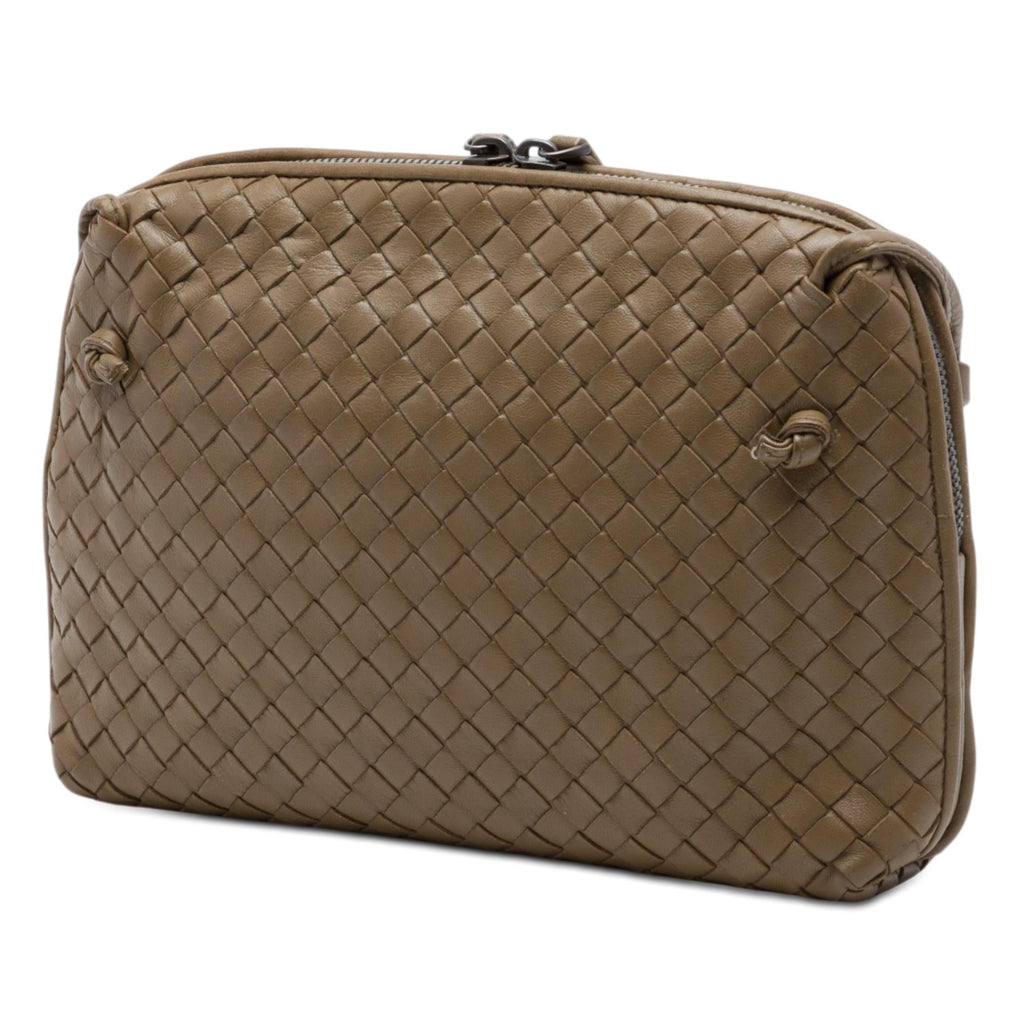 Bottega Veneta Nappa Intrecciato Nodini Crossbody