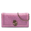 Bottega Veneta Nappa Intrecciato Olimpia Knot Shoulder Bag
