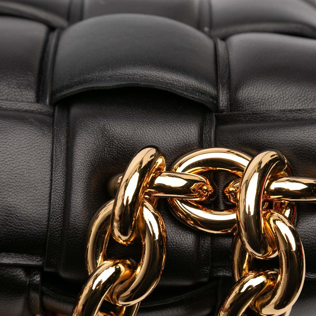 Bottega Veneta Nappa Intrecciato Padded Chain Cassette Satchel