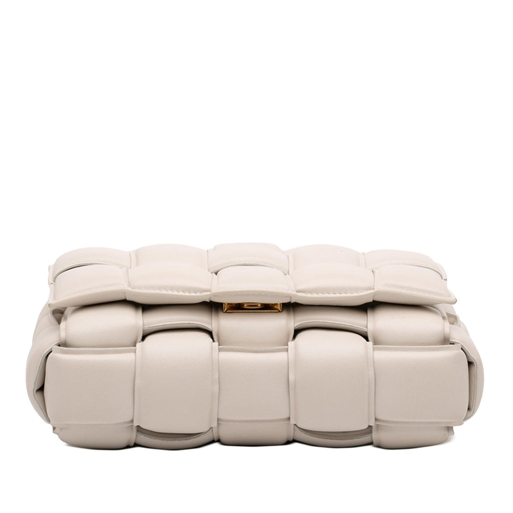 Bottega Veneta Nappa Intrecciato Padded Chain Cassette Satchel
