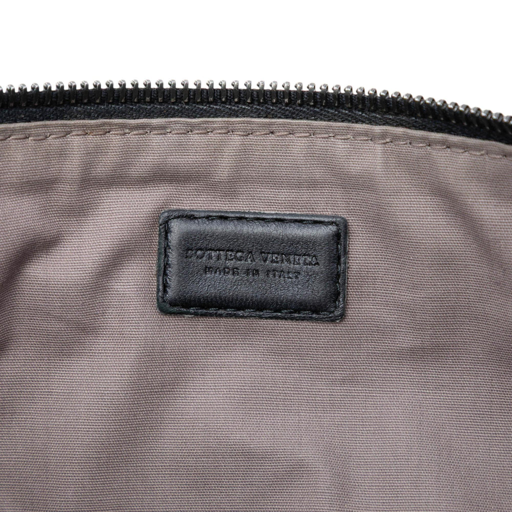 Bottega Veneta Nappa Intrecciato Palio Fringe Clutch
