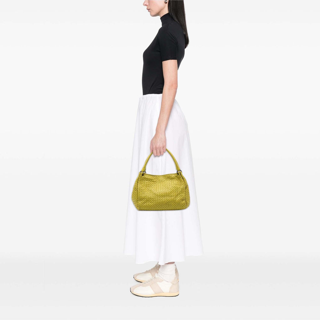 Bottega Veneta Nappa Intrecciato Parachute Tote