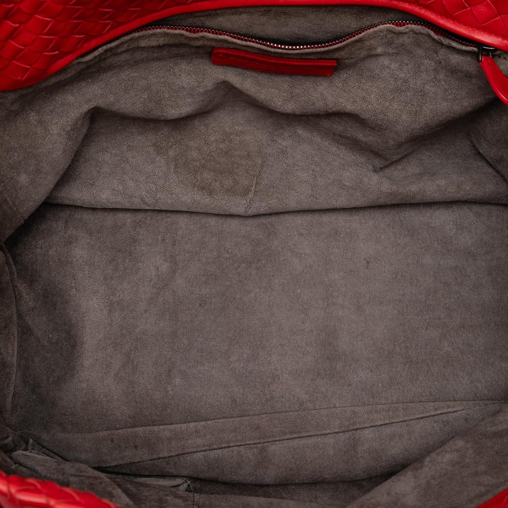 Bottega Veneta Nappa Intrecciato Ruffle Tote