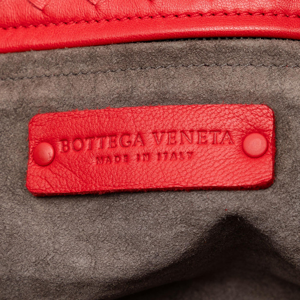 Bottega Veneta Nappa Intrecciato Ruffle Tote