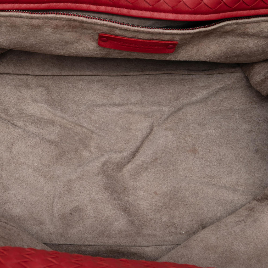 Bottega Veneta Nappa Intrecciato Ruffle Tote
