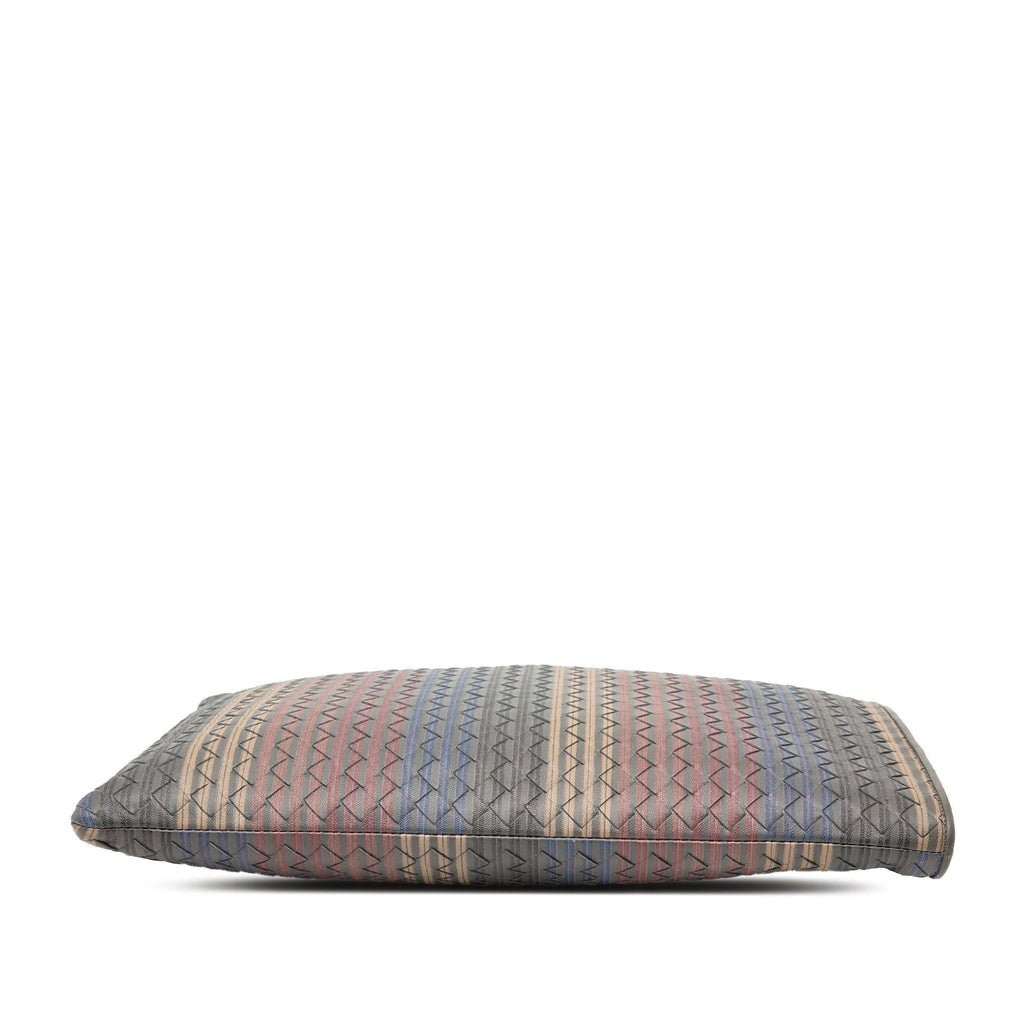 Bottega Veneta Nappa Intrecciato Stripe Document Case