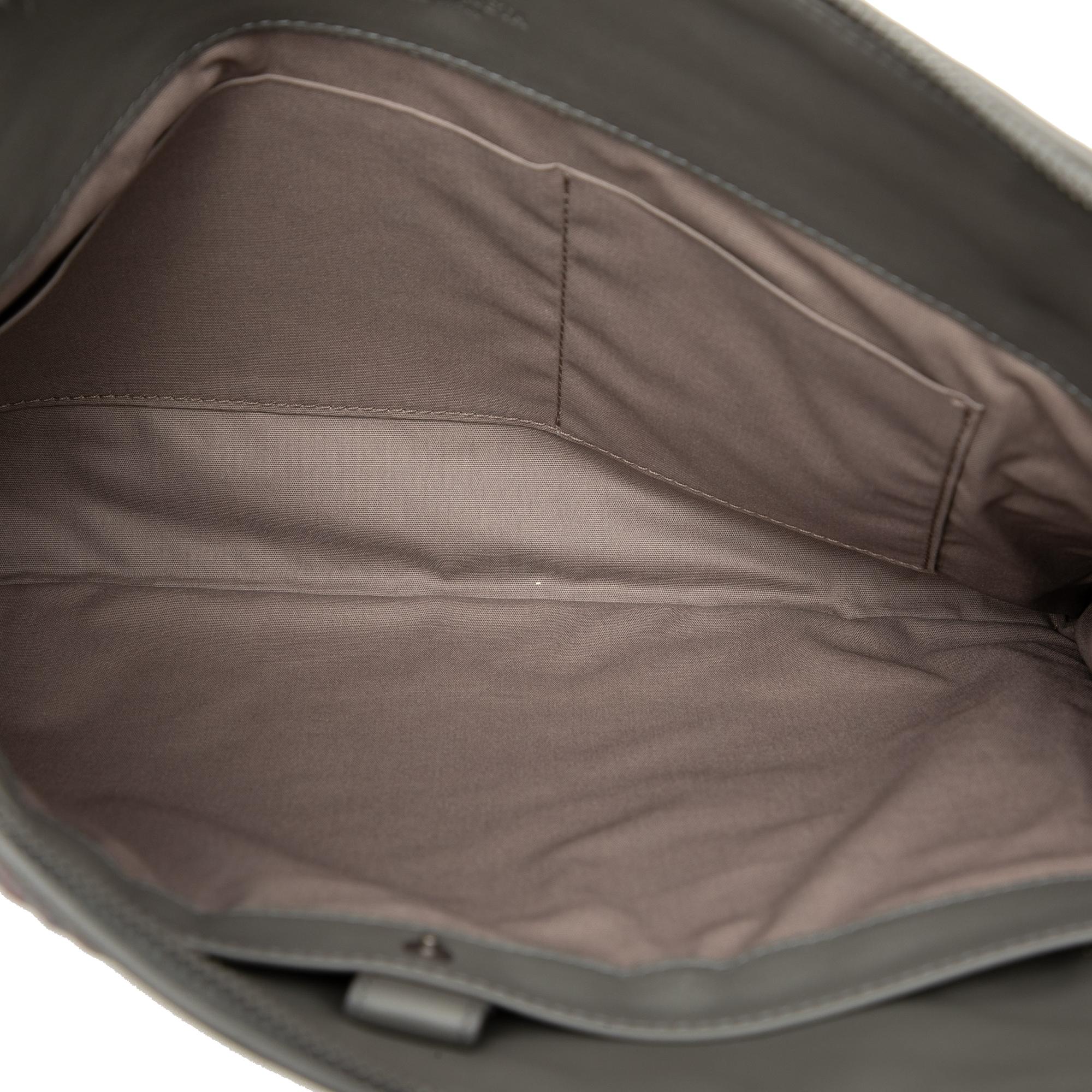 Bottega Veneta Nappa Intrecciato Stripe Document Case