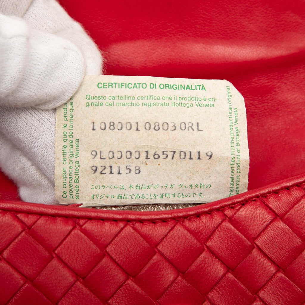 Bottega Veneta Nappa Intrecciato Tassel Shoulder Bag