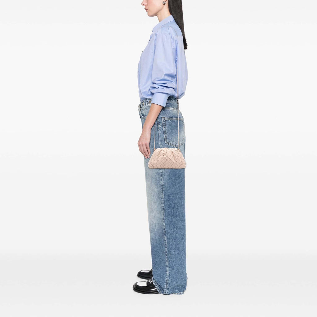 Bottega Veneta Nappa Intrecciato The Mini Pouch Crossbody