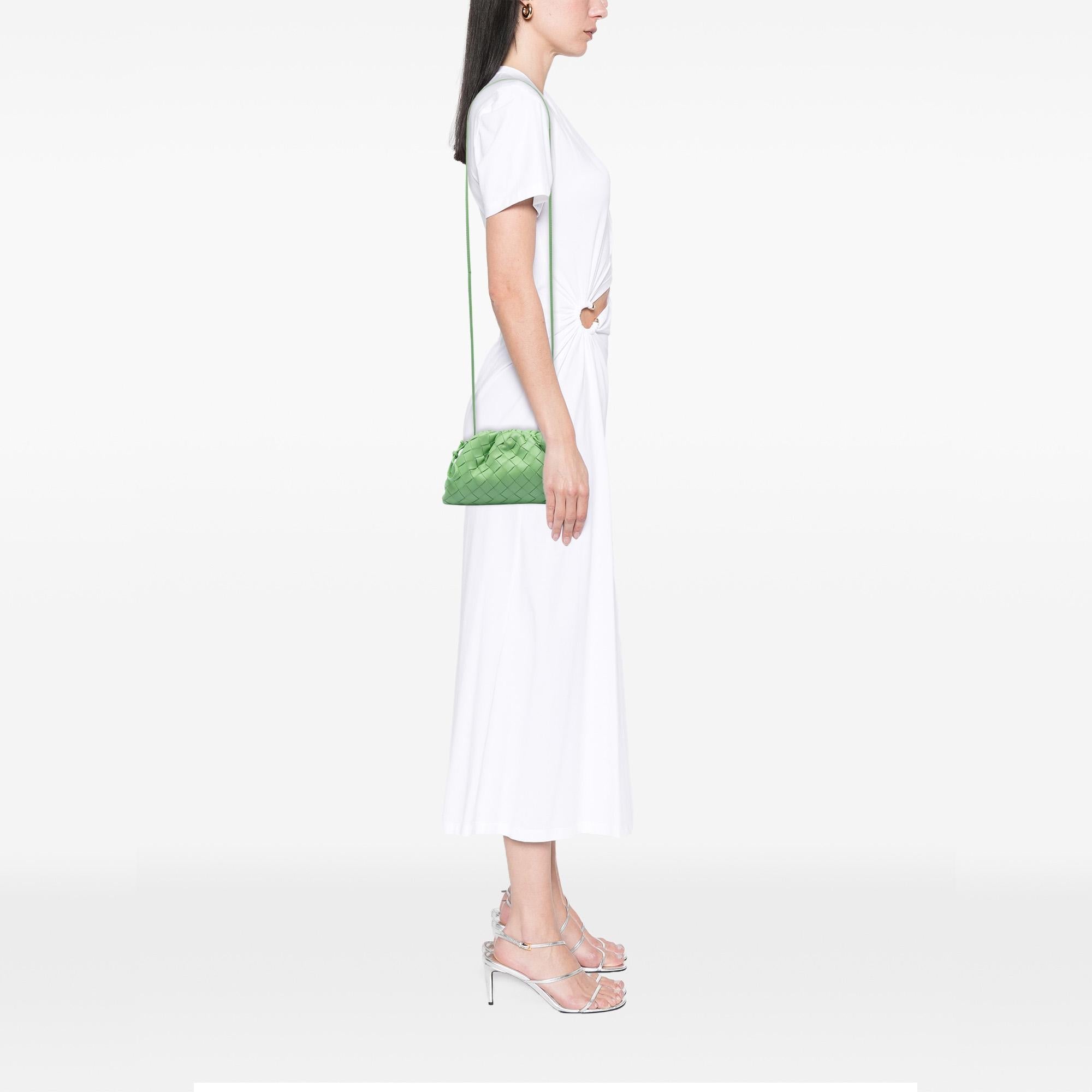 Bottega Veneta Nappa Intrecciato The Mini Pouch Crossbody