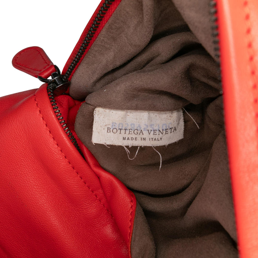 Bottega Veneta Nappa Intrecciato Turn Lock Clutch