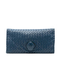 Bottega Veneta Nappa Intrecciato Turn Lock Clutch