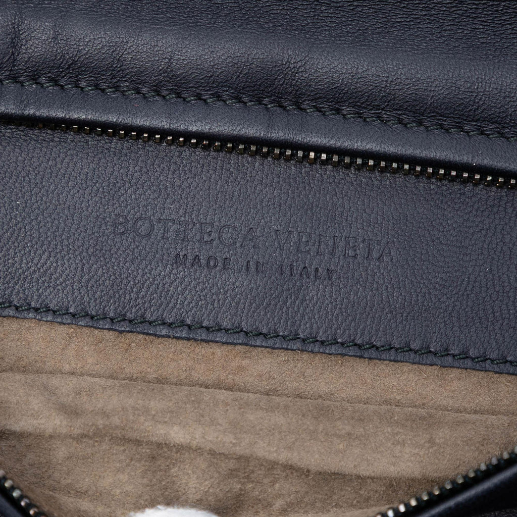 Bottega Veneta Nappa Intrecciato Turn Lock Clutch