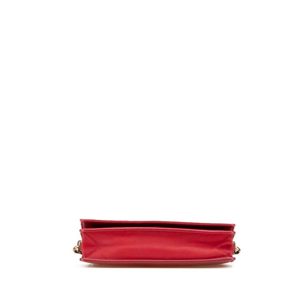 Bottega Veneta Nappa Intrecciato Wallet On Chain