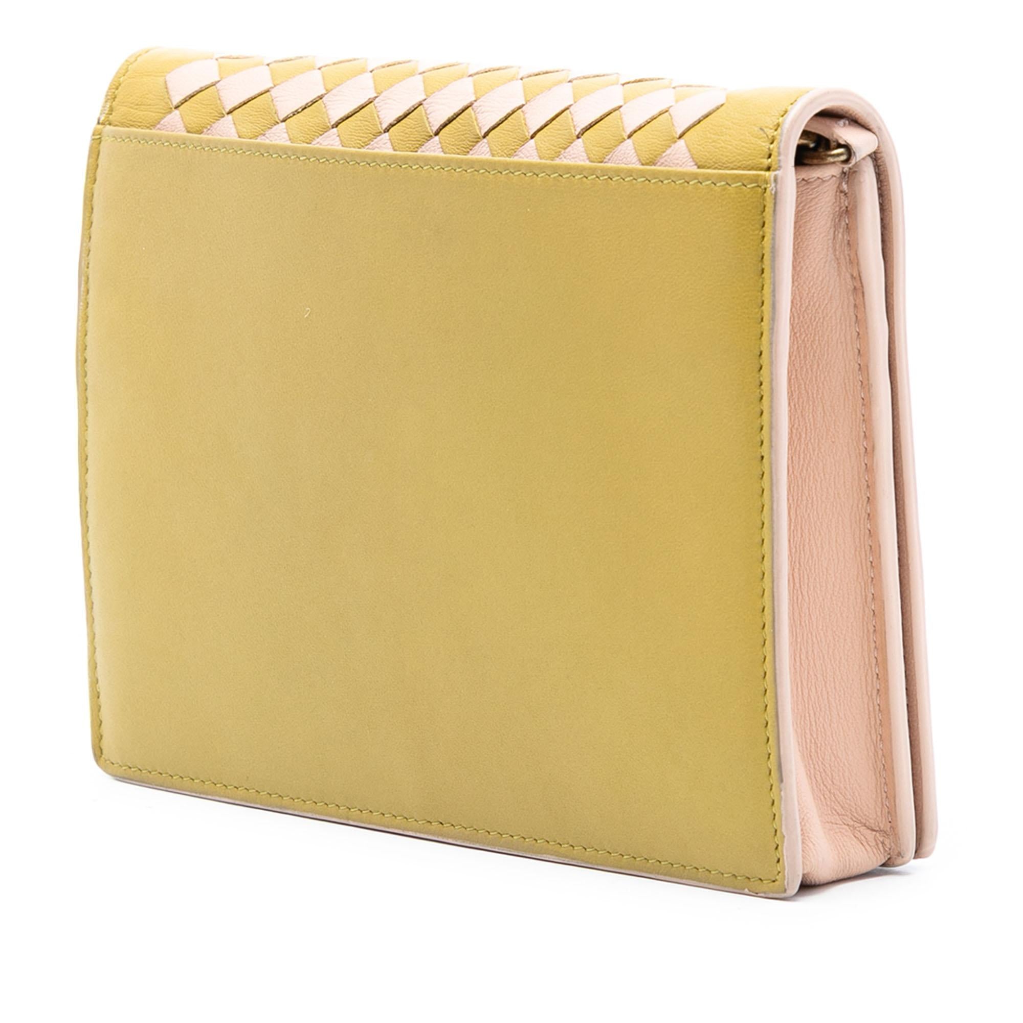 Bottega Veneta Nappa Intrecciato Wallet on Chain