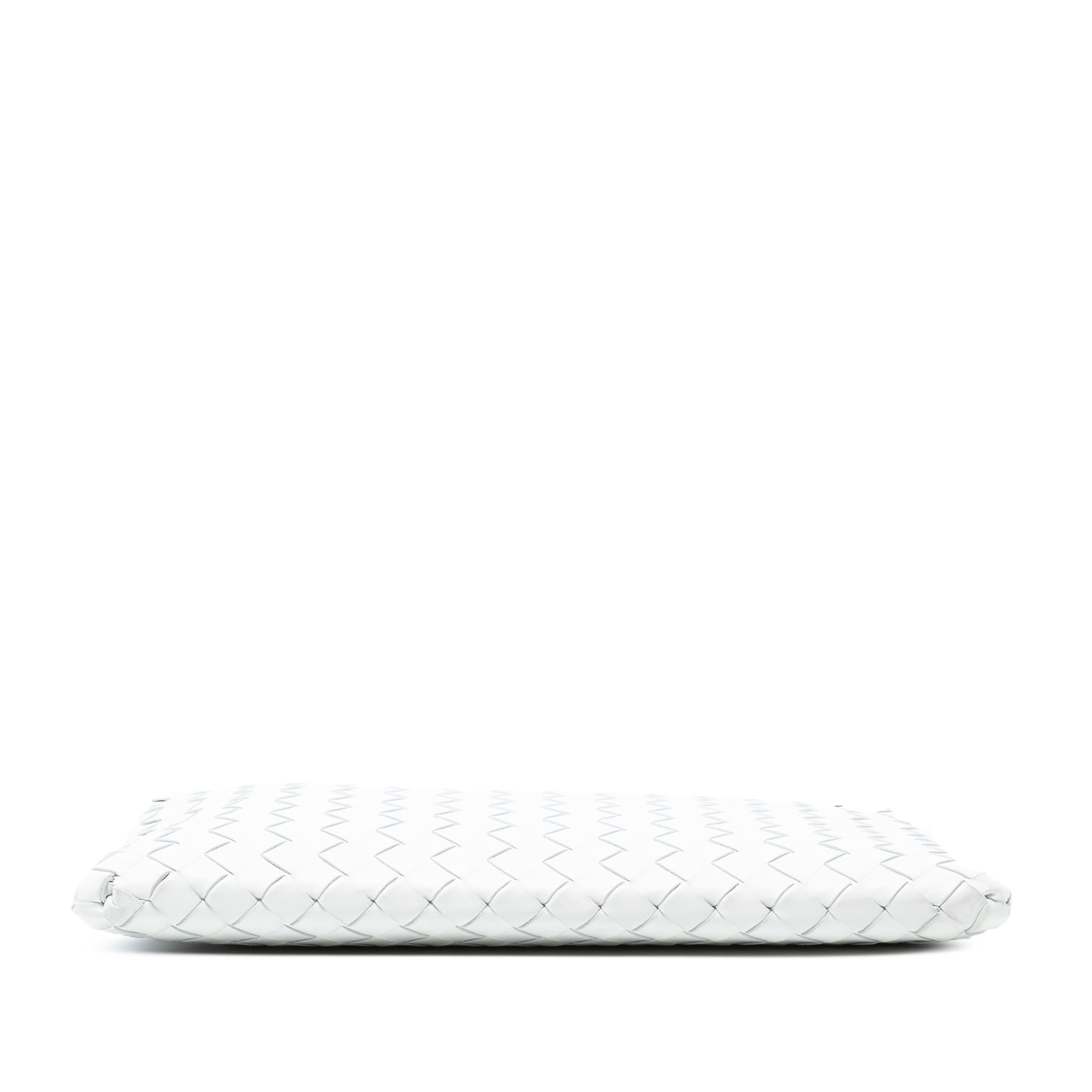 Bottega Veneta Nappa Intrecciato Wristlet Clutch