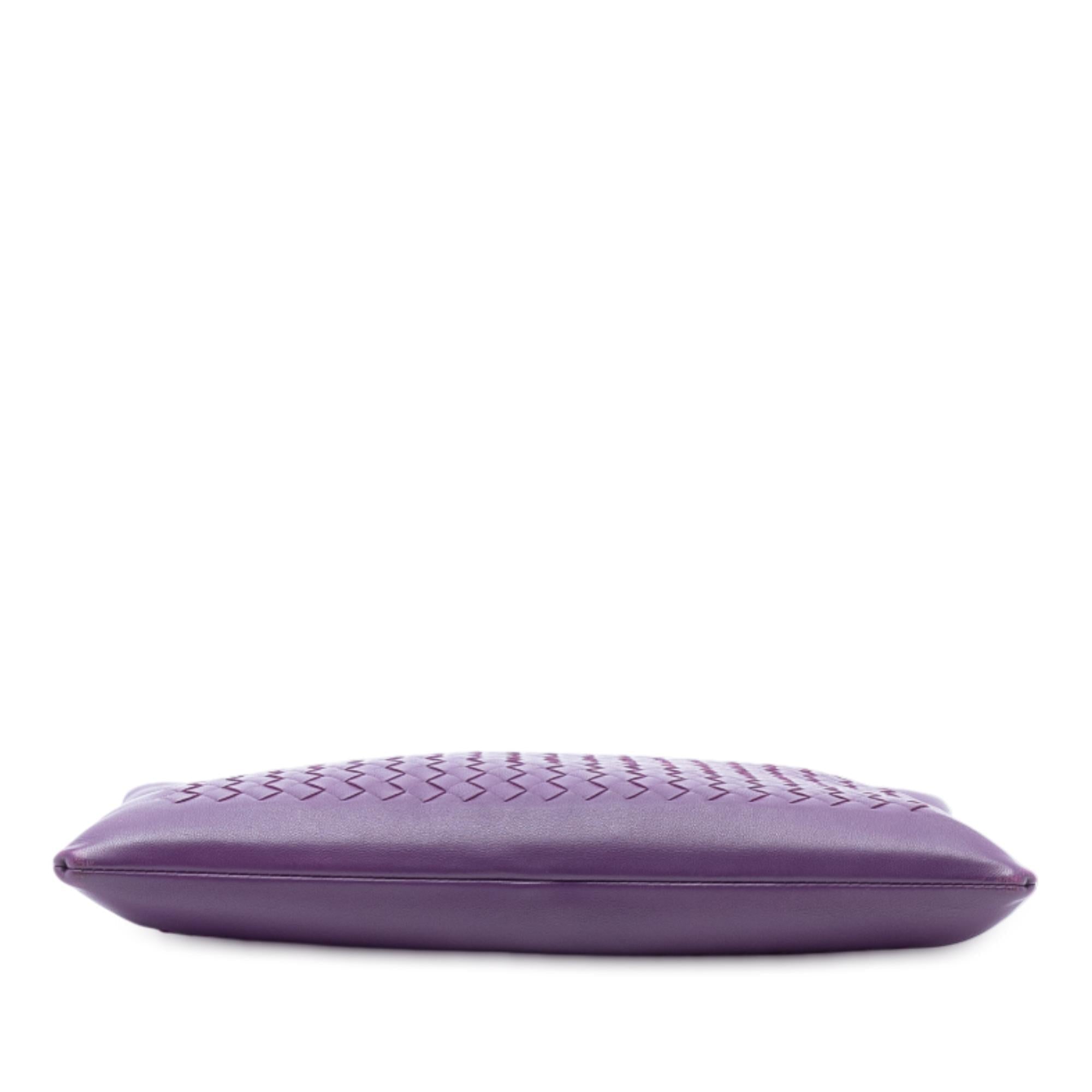 Bottega Veneta Nappa Intrecciato Wristlet Clutch