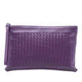 Bottega Veneta Nappa Intrecciato Wristlet Clutch