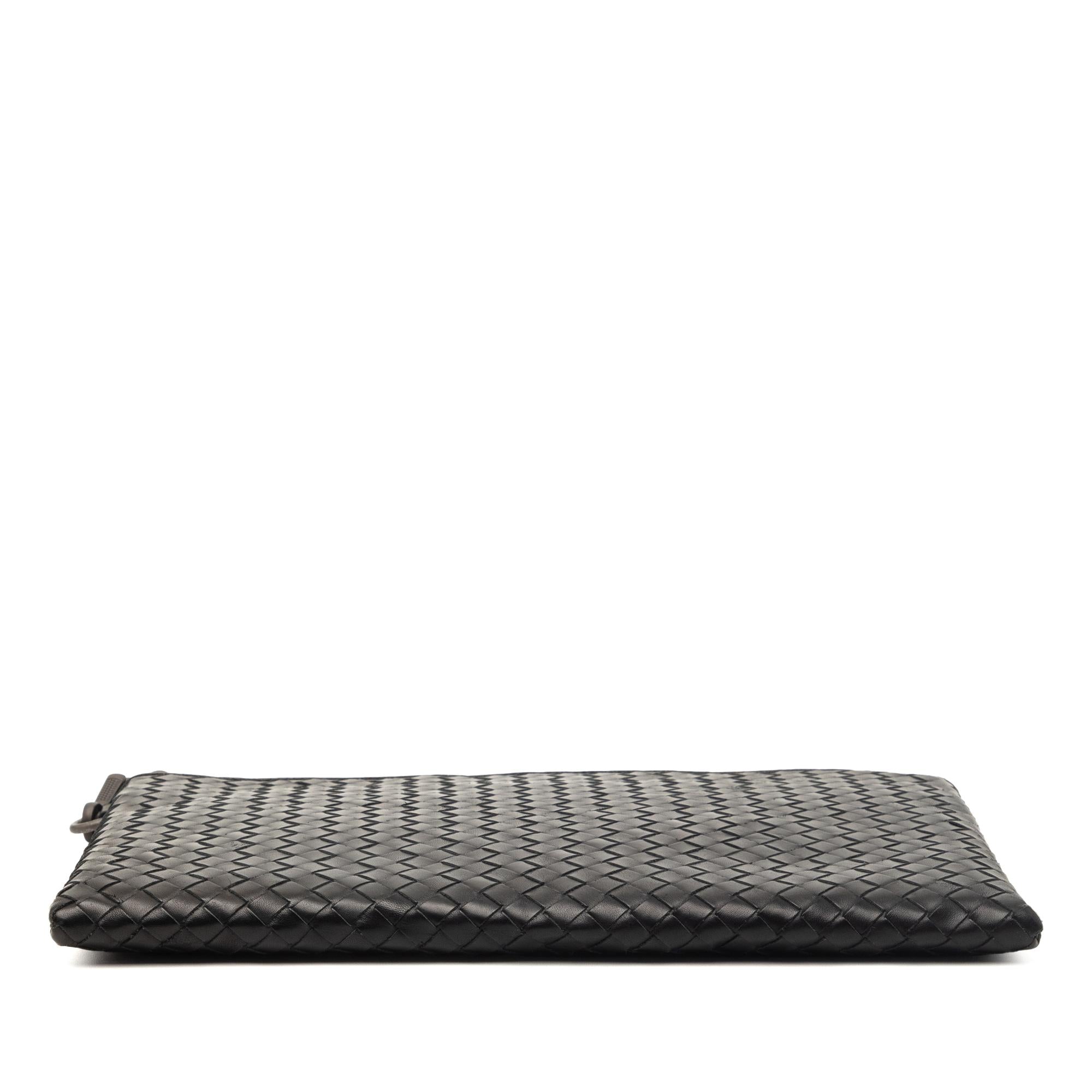 Bottega Veneta Nappa Intrecciato Wristlet Clutch