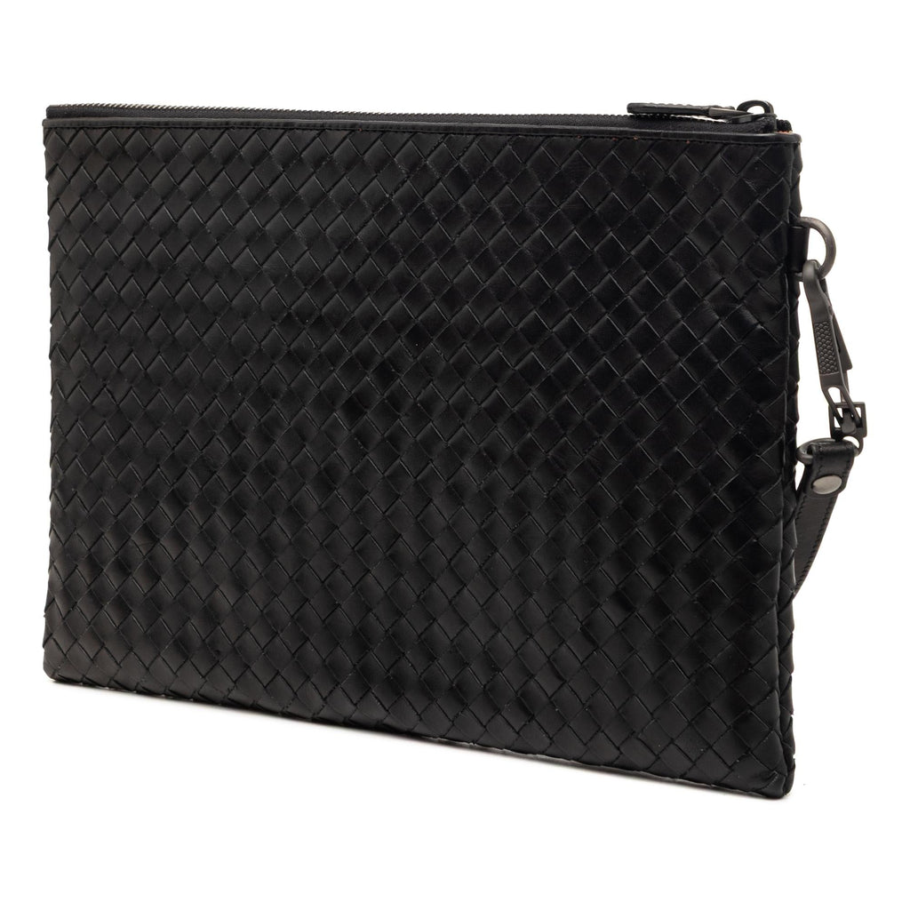 Bottega Veneta Nappa Intrecciato Wristlet Clutch