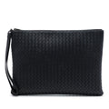 Bottega Veneta Nappa Intrecciato Wristlet Zip Clutch