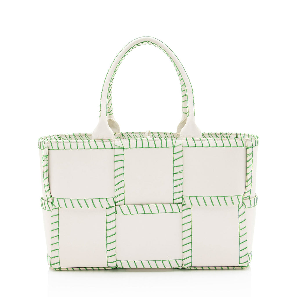 Bottega Veneta Nappa Stitched Arco Small Tote