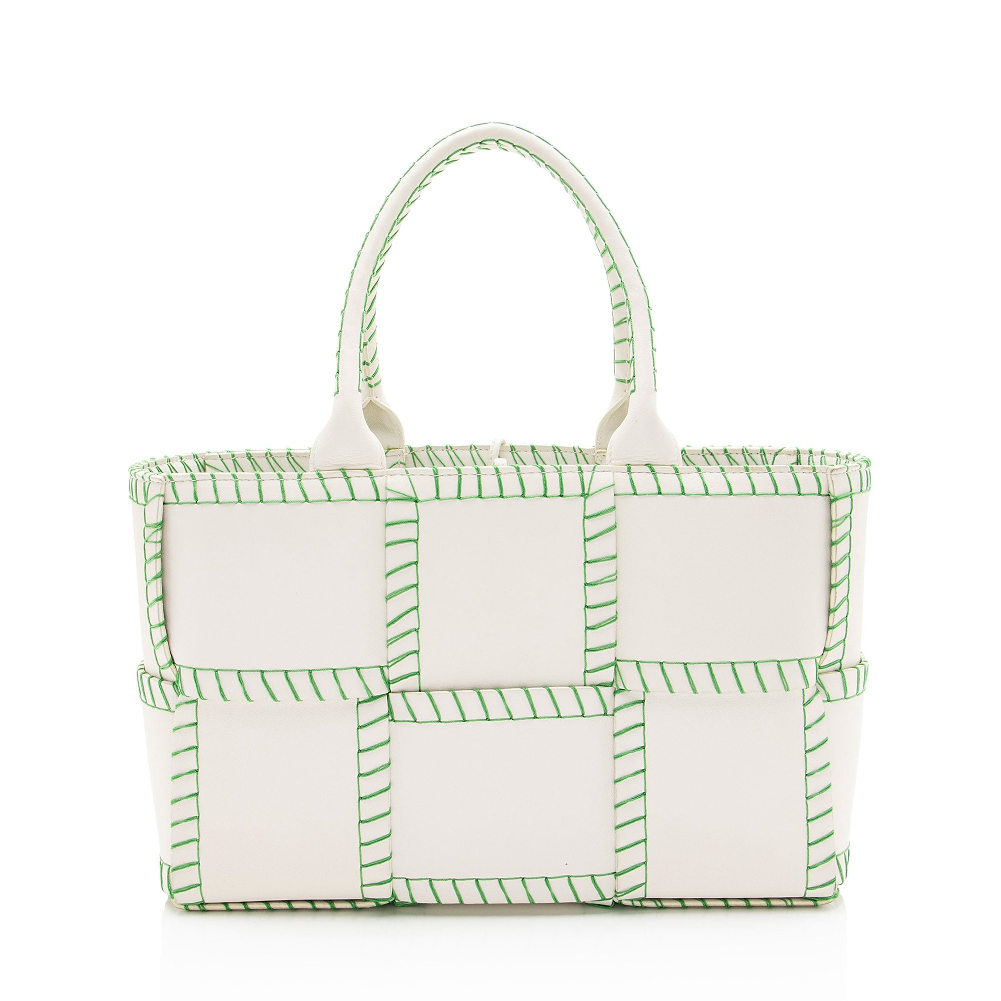 Bottega Veneta Nappa Stitched Arco Small Tote