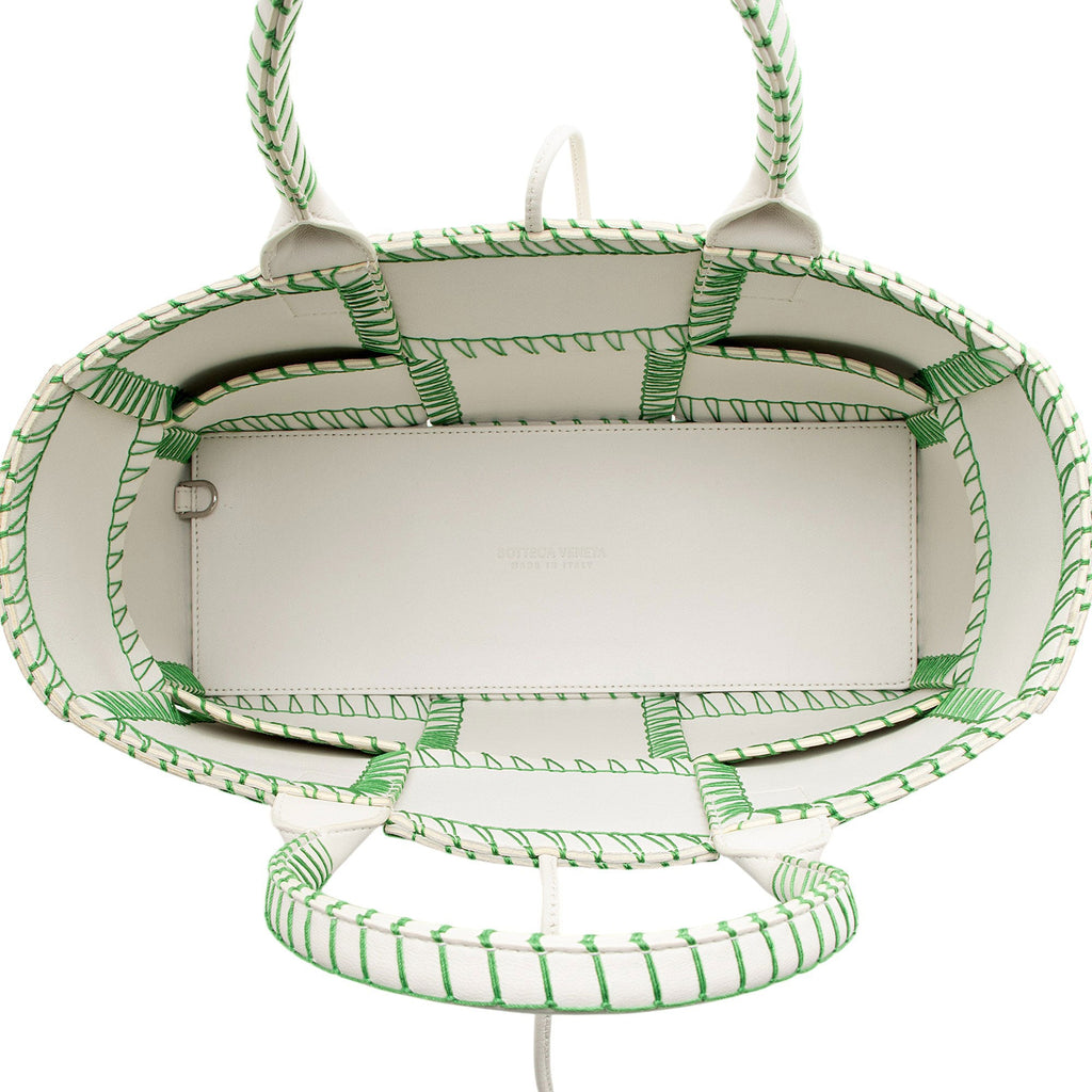 Bottega Veneta Nappa Stitched Arco Small Tote