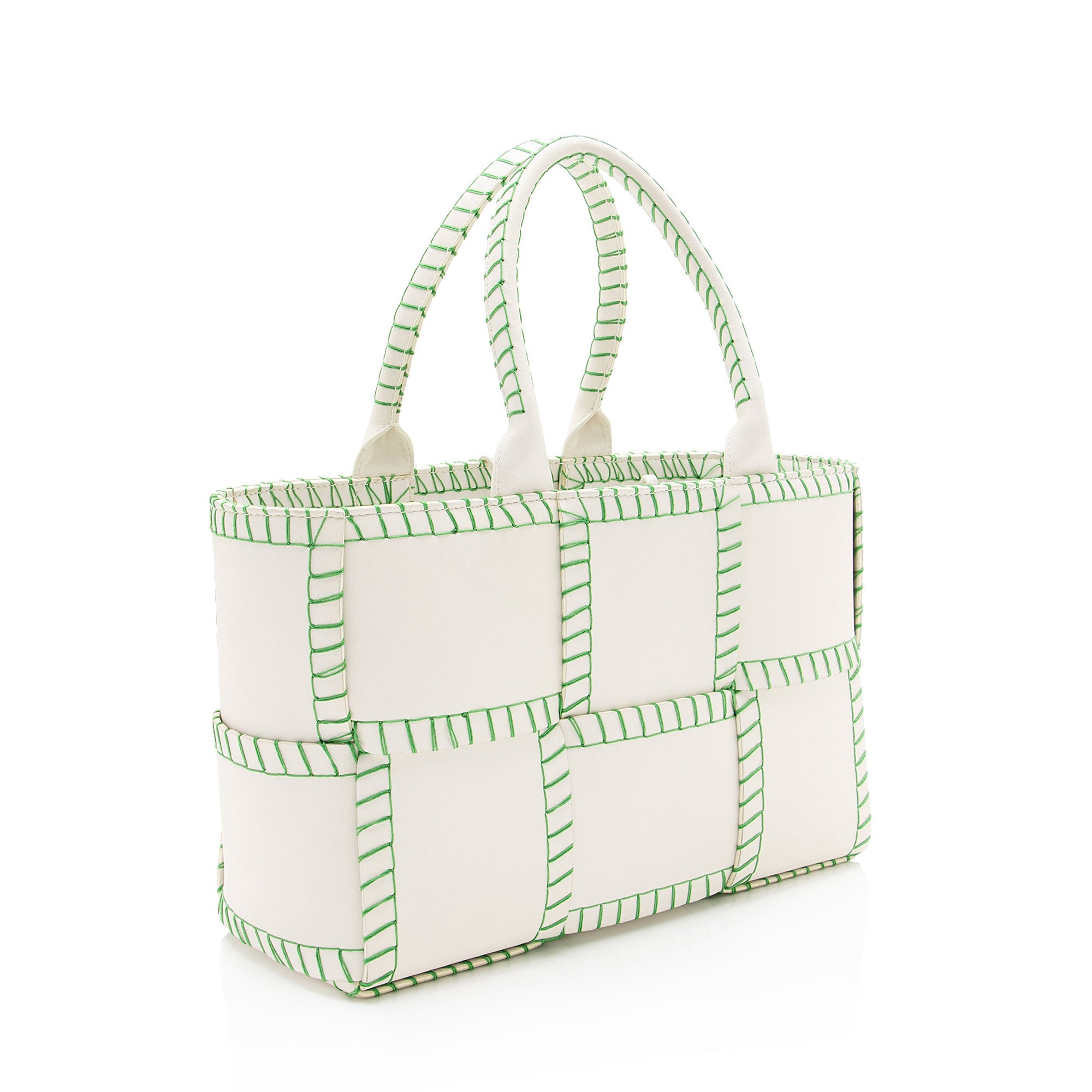 Bottega Veneta Nappa Stitched Arco Small Tote