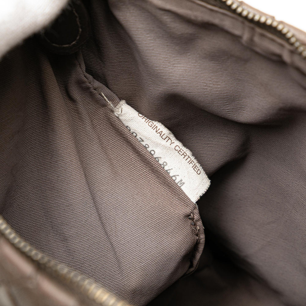 Bottega Veneta Nappa and Patent Intrecciato Crossbody