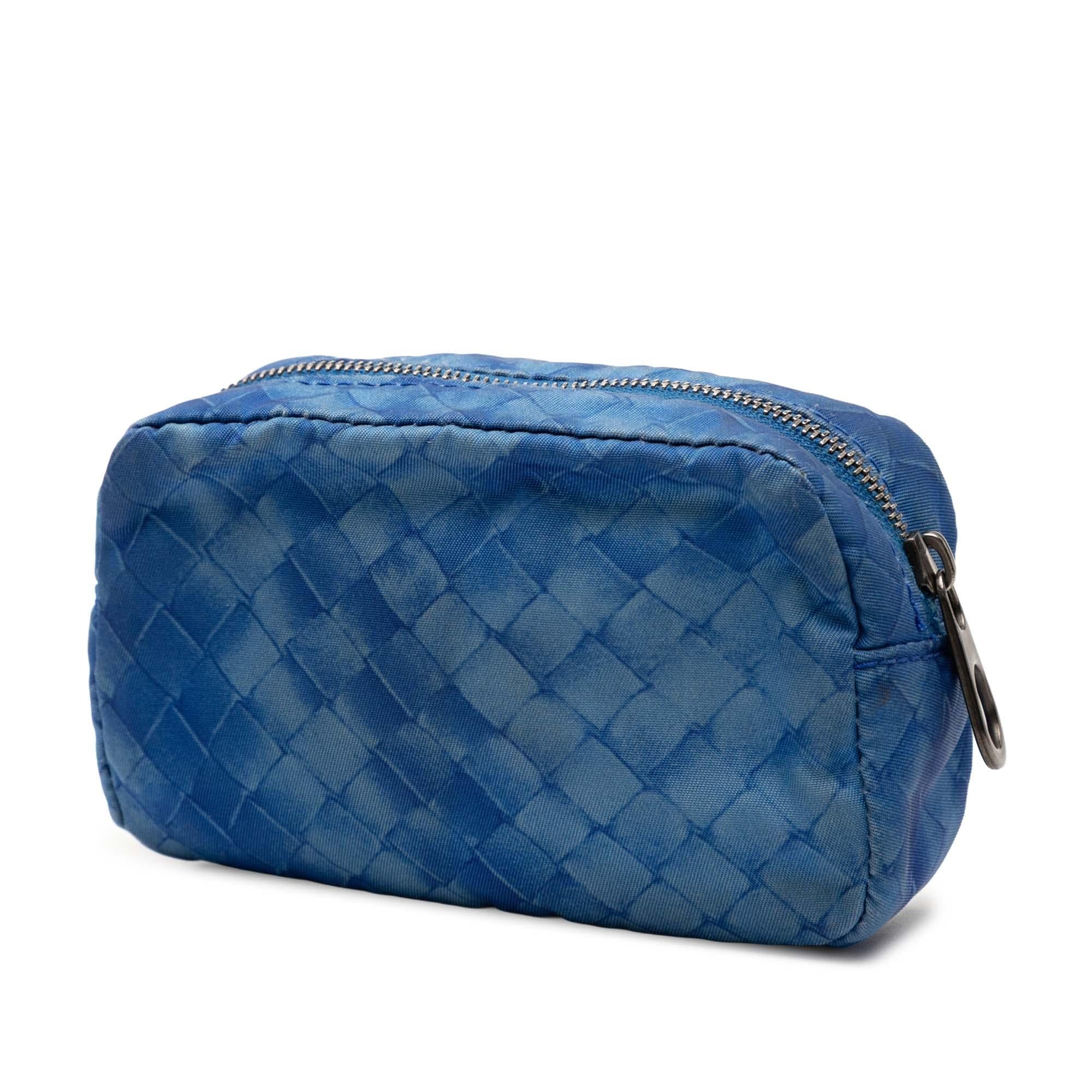 Bottega Veneta Nylon Intrecciolusion Pouch