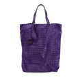 Bottega Veneta Nylon Intrecciolusion Vertical Tote