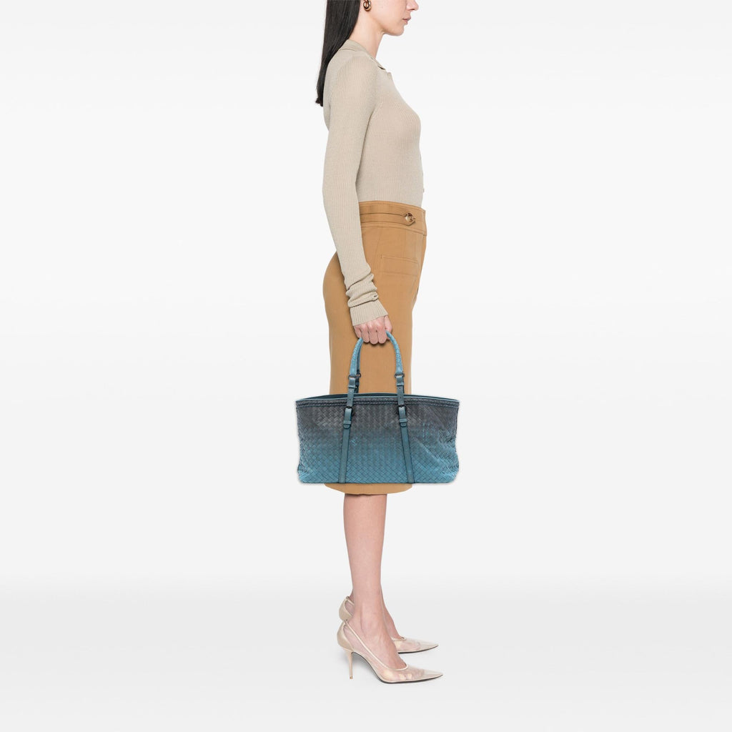 Bottega Veneta Ombre Nappa Intrecciato Tote