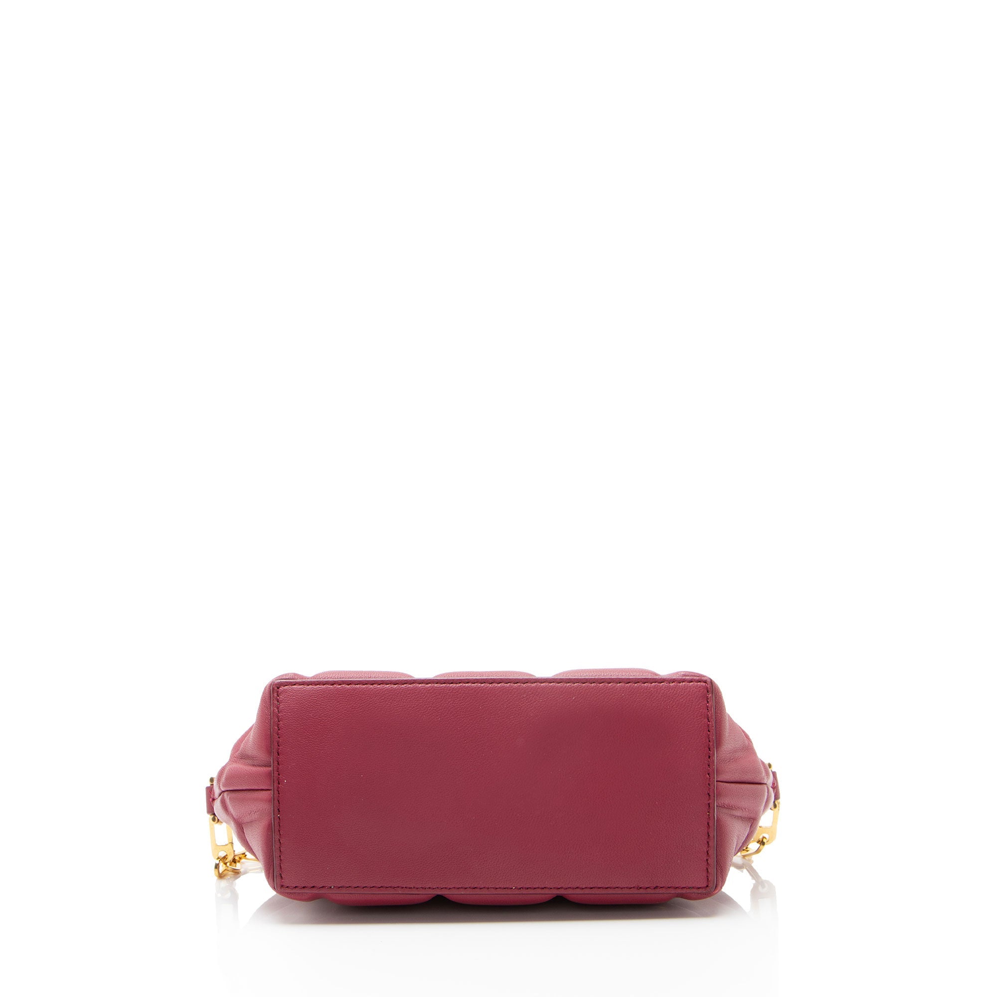 Bottega Veneta Padded Leather Half Moon Mini Crossbody