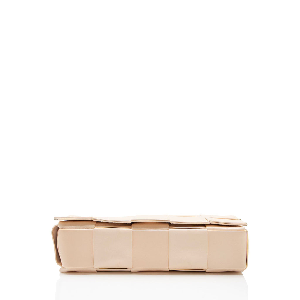 Bottega Veneta Paper Calfskin Cassette Crossbody