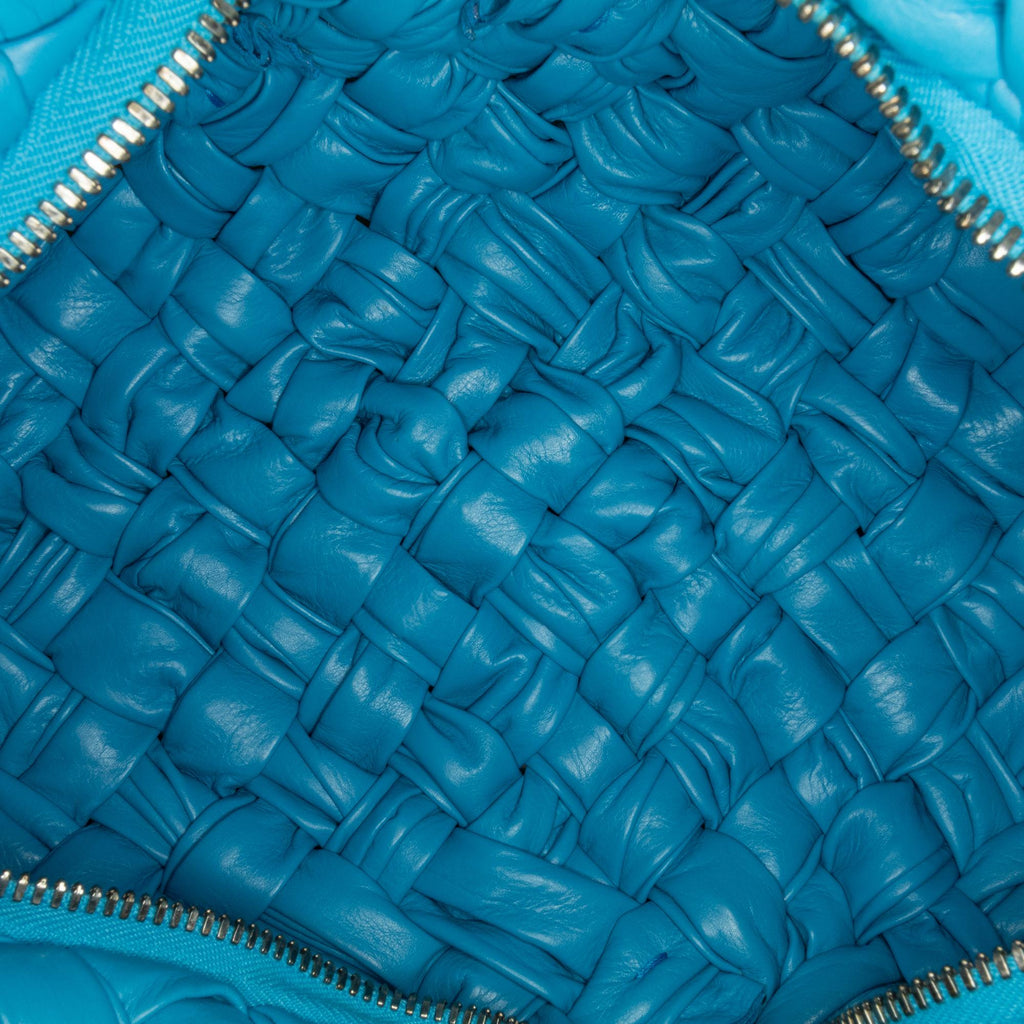 Bottega Veneta Paper Calfskin Intrecciato Banana Hobo Bag (SHG-n5Ex8p)