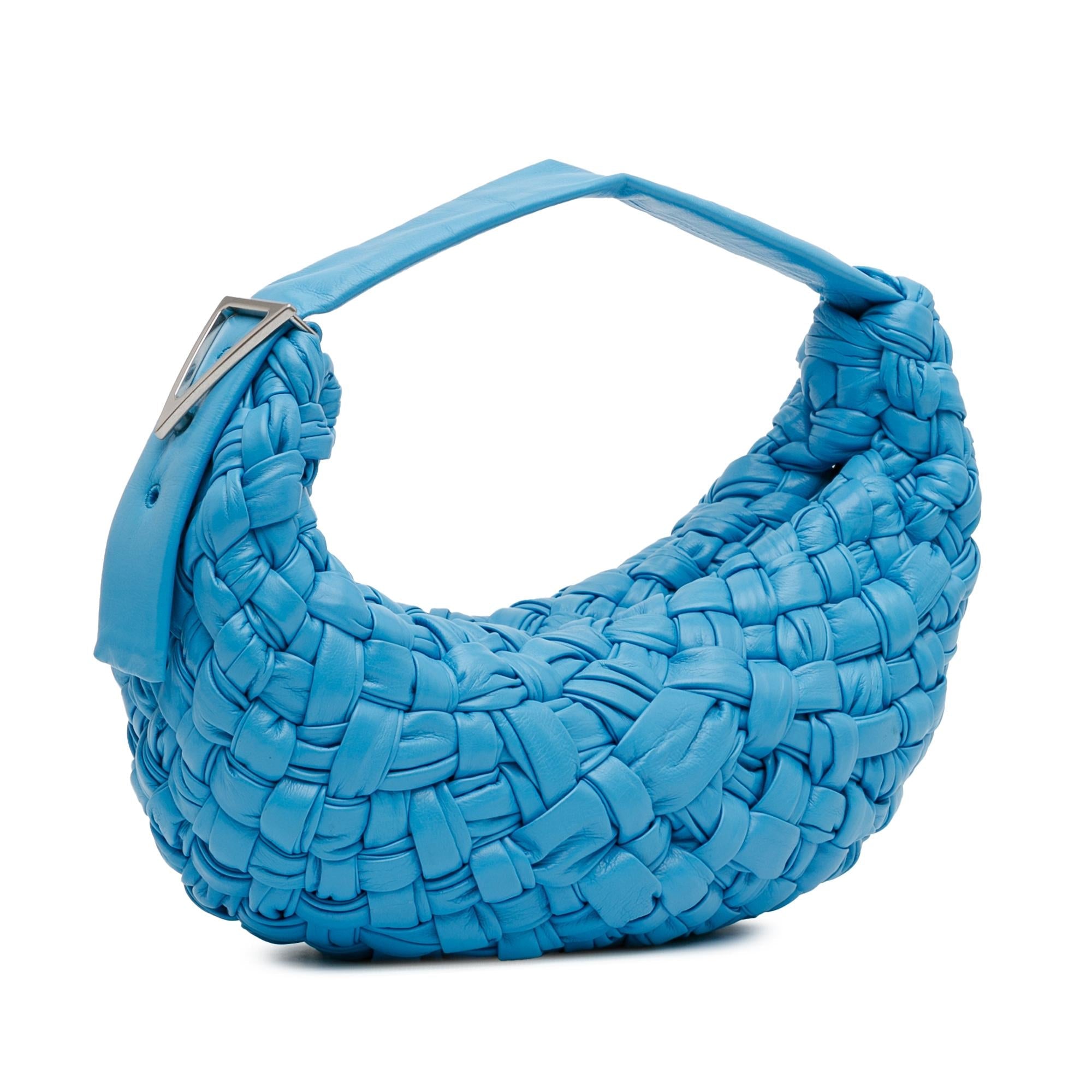 Bottega Veneta Paper Calfskin Intrecciato Banana Hobo Bag (SHG-n5Ex8p)