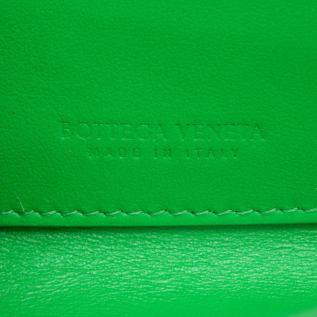 Bottega Veneta Patent Leather Point Lock Clutch